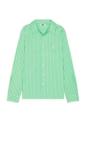 Breeze Poplin Button Up Shirt in Green. - size L (also in M, S, XL/1X) - KROST - Modalova