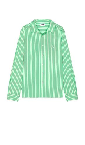 Breeze Poplin Button Up Shirt in Green. - size M (also in S, XL/1X) - KROST - Modalova