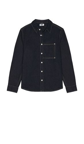 Indigo Denim Rivet Shirt in Blue. - size L (also in M, S, XL/1X) - KROST - Modalova
