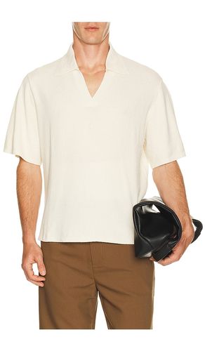 Crepe Knit Polo in . Size L. Also in M, S - KROST - Modalova