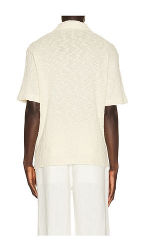 Textured Cotton Knit Polo in . Taglia L. Also in S - KROST - Modalova