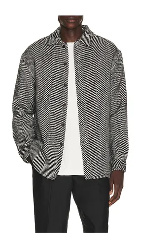Eco Herringbone Shirt in . Size L. Also in M, S - KROST - Modalova