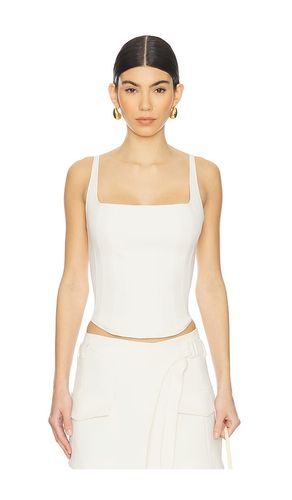 Juliette Bustier in Cream. - size L (also in S, XS) - Kimberly Taylor - Modalova
