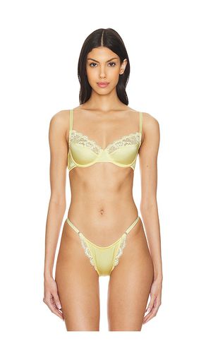 Bowie Underwire Bra in Yellow. - size L (also in M, S, XS) - KAT THE LABEL - Modalova