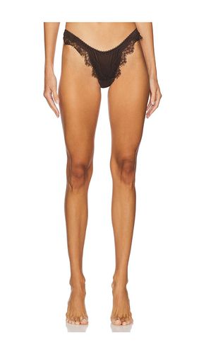 Sorrento Thong in Brown. - size L (also in M, S) - KAT THE LABEL - Modalova