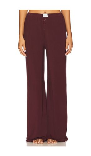 Hugo Pant in Wine. - size L (also in M, S, XL, XS) - KAT THE LABEL - Modalova