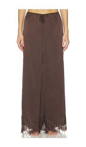 Olivia Pant in Brown. - size M (also in S, XL, XS) - KAT THE LABEL - Modalova