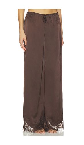 Olivia Pant in Brown. - size M (also in S, XL, XS) - KAT THE LABEL - Modalova