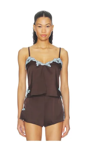 Jean Camisole Top in Brown. - size M (also in S, XS) - KAT THE LABEL - Modalova