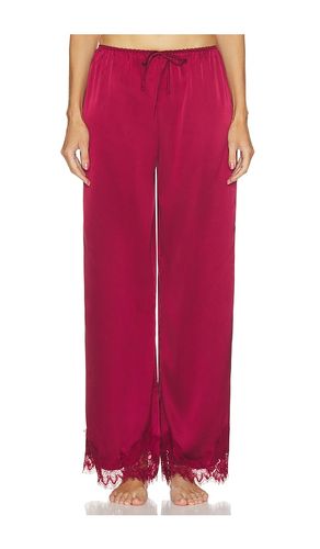 Olivia Pant in Wine. - size L (also in M, S, XS) - KAT THE LABEL - Modalova