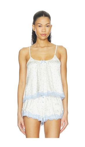 Paisley Camisole Top in Ivory. - size L (also in M, S, XL, XS) - KAT THE LABEL - Modalova