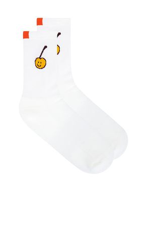 Kule The Cherry Sock in White - Kule - Modalova