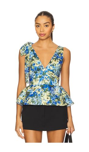Ilhan Top in Blue. - size 0 (also in 10, 2, 4, 6, 8) - KIKA VARGAS - Modalova