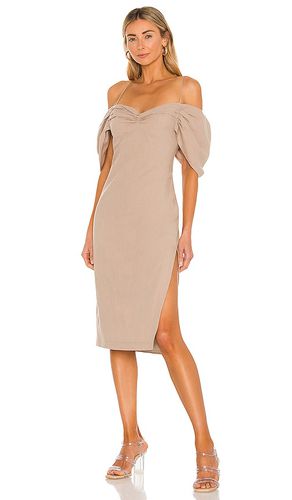 Gemma Mini Dress in Beige. - size M (also in S, XS) - L'Academie - Modalova