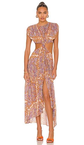 Racquel Midi Dress in Purple. - size XL (also in L) - L'Academie - Modalova