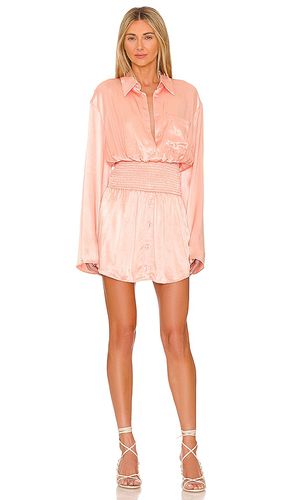 Jacquie Dress in Coral. - size M (also in S) - L'Academie - Modalova