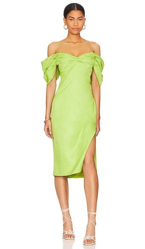 Vestido gemma en color talla M en - Green. Talla M (también en S, XS) - L'Academie - Modalova