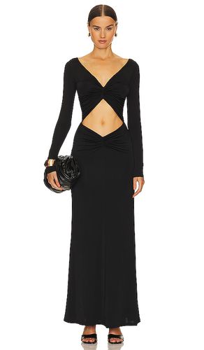 Ava Ruched Maxi Dress in . - size L (also in M) - L'Academie - Modalova