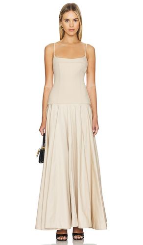 By Marianna Laure Maxi Dress in Beige. - size M (also in L, S, XL, XXS) - L'Academie - Modalova