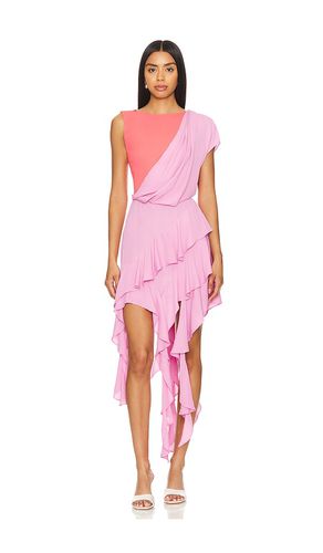 By Marianna Zita Midi Dress in Pink. - size L (also in M, S, XL, XS, XXS) - L'Academie - Modalova