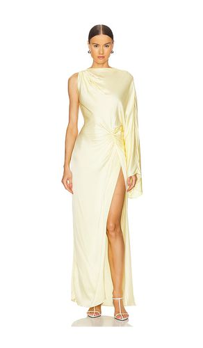 By Marianna Cassia Gown in Yellow. - size L (also in M, S, XL, XS) - L'Academie - Modalova