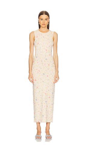 By Marianna Lyndsey Knit Midi Dress in Cream,Blush. - size L (also in S, XS) - L'Academie - Modalova