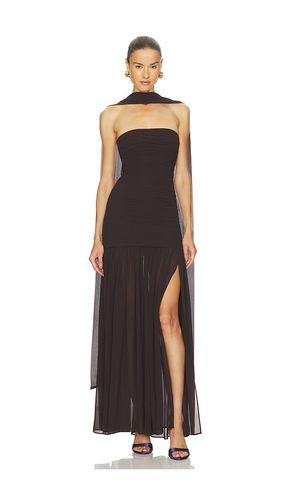 Tia Gown in Brown. - size S (also in XS) - L'Academie - Modalova