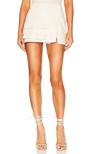 Ashlia Stretch Cotton Mini Skort in . Taglia M, S, XL, XS - L'Academie - Modalova