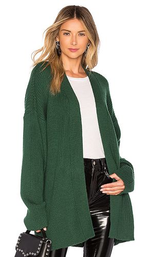 Hannah Wrap Sweater in Green. - size L (also in M, S, XS) - L'Academie - Modalova