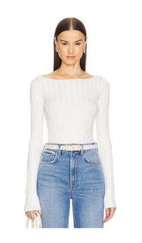 By Marianna Kayce Long Sleeve Rib Top in . Taglia M, S, XL, XS - L'Academie - Modalova