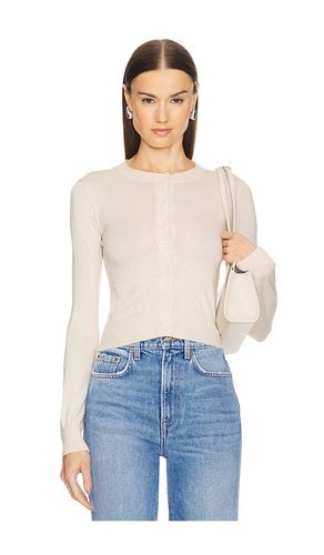 By Marianna Jenny Cardigan in Beige. - size L (also in M, S, XS) - L'Academie - Modalova