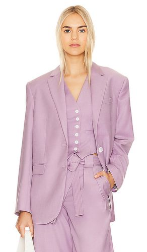 Rylee blazer en color morado talla M en - Purple. Talla M (también en S, XS) - L'Academie - Modalova