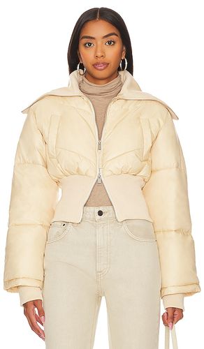 Rylee Cropped Puffer in . Size M, XL - L'Academie - Modalova