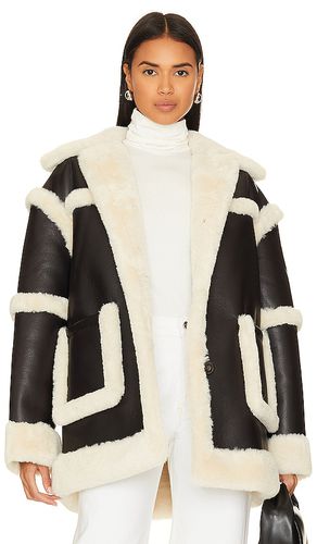 X Marianna Margot Sherpa Coat in . Size M, S - L'Academie - Modalova