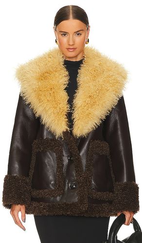 X Bridget Rohena Jacket in Chocolate. - size S (also in XL, XS) - L'Academie - Modalova