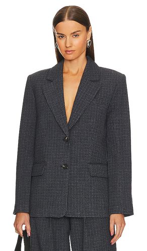 The oversized plaid blazer en color gris talla L en - Grey. Talla L (también en M, S, XL, XS) - L'Academie - Modalova