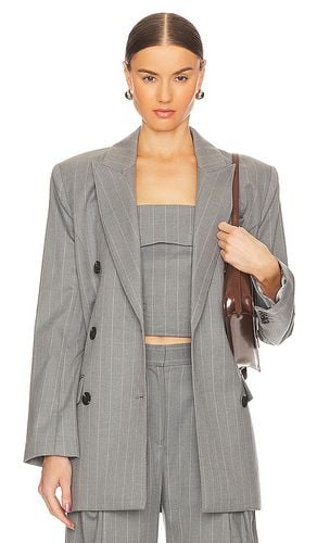 Ainsley Blazer in Grey. - size L (also in M, S, XL) - L'Academie - Modalova