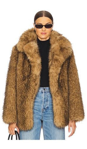 Gamine Faux Fur Jacket in . Size M, S, XS - L'Academie - Modalova