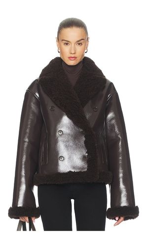 Nalani Reversible Faux Leather Jacket in . Size L. Also in S - L'Academie - Modalova