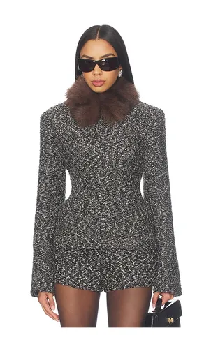 X Blake Evin Lotte Jacket in Black & White. - size L (also in M, S, XL, XS, XXS) - L'Academie - Modalova