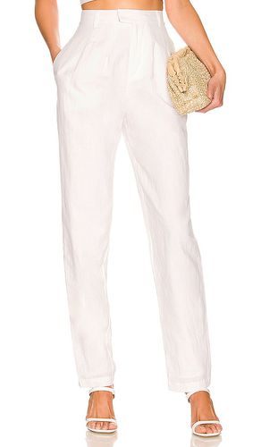 Pantalón alaina en color talla L en - White. Talla L (también en M, S, XL, XS) - L'Academie - Modalova