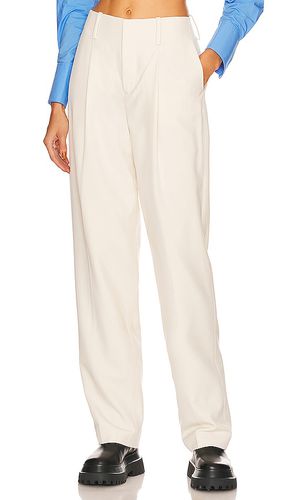 Pantalón con trabillas obie en color white,neutral talla L en - White,Neutral. Talla L (también en M) - L'Academie - Modalova