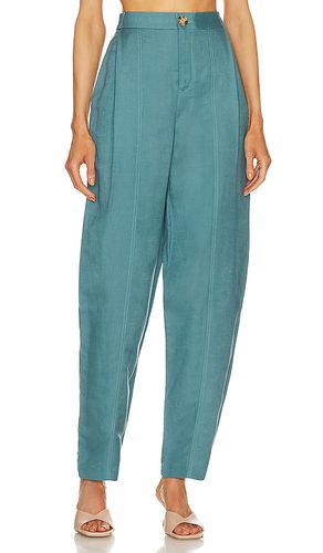 Pantalón mylah en color talla S en - Teal. Talla S (también en XS) - L'Academie - Modalova