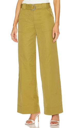 Kjera Belted Pant in Olive. - size S (also in XS) - L'Academie - Modalova