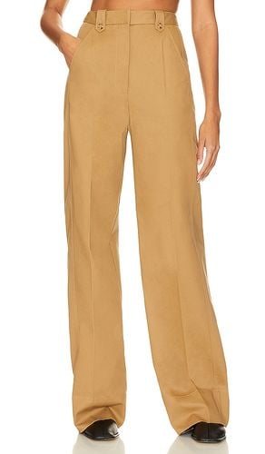 Maya Trouser in Tan. - size M (also in XS) - L'Academie - Modalova