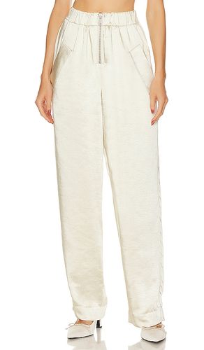 Pantalón sadia en color ivory talla M en - Ivory. Talla M (también en S, XXS) - L'Academie - Modalova