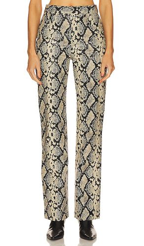 Le Faux Snakeskin Pant in . Taglia S - L'Academie - Modalova