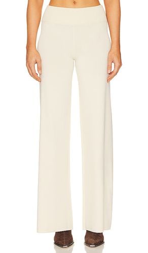 Ria Knit Pant in White. - size L (also in M, XL) - L'Academie - Modalova