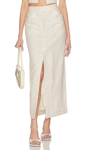 Orsina Maxi Skirt in Neutral. - size M (also in S, XS) - L'Academie - Modalova