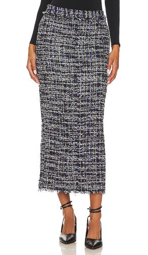 Tweed Straight Maxi Skirt in . Size M, S - L'Academie - Modalova